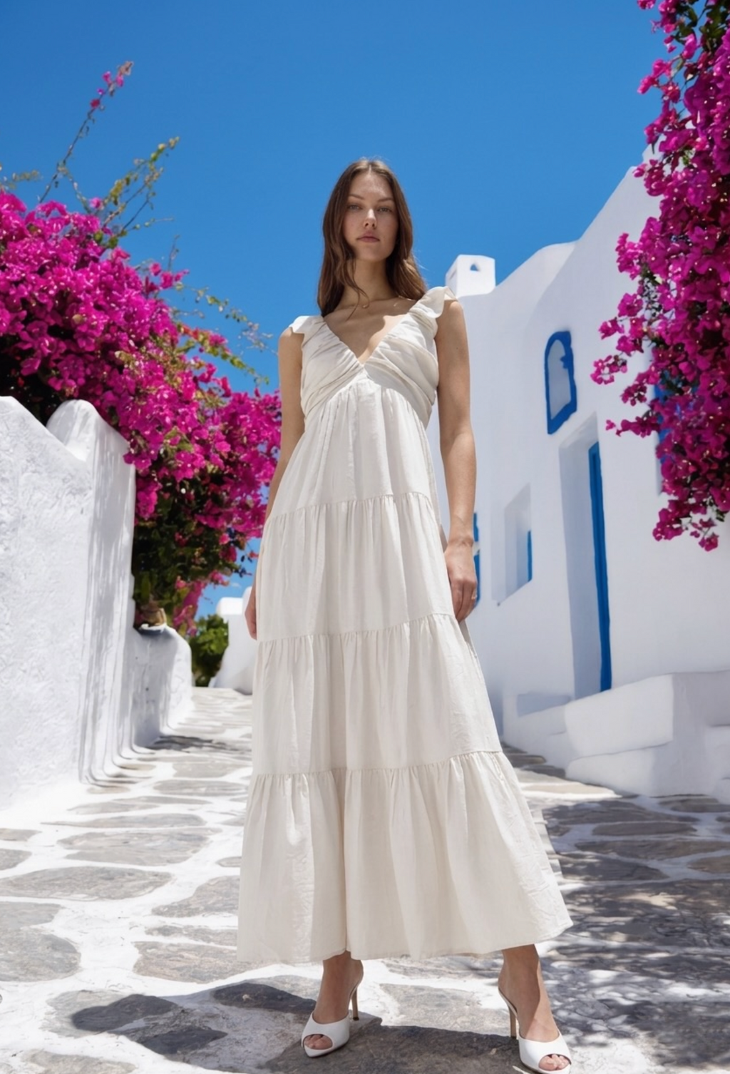 The Antibes Tiered Maxi