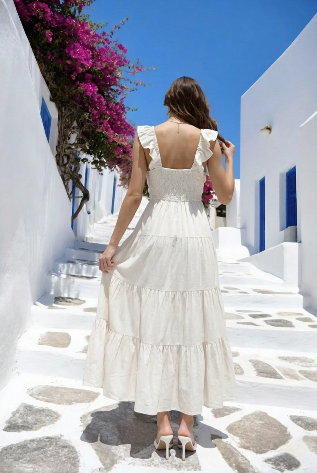 The Antibes Tiered Maxi